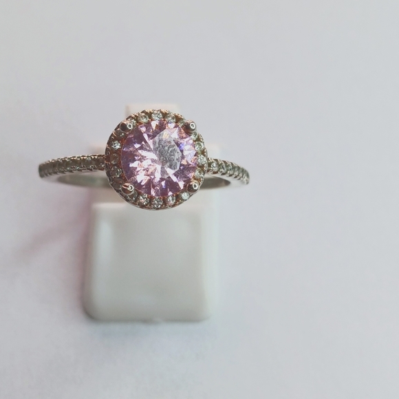 Pink Sapphire ring - Picture 2 of 4